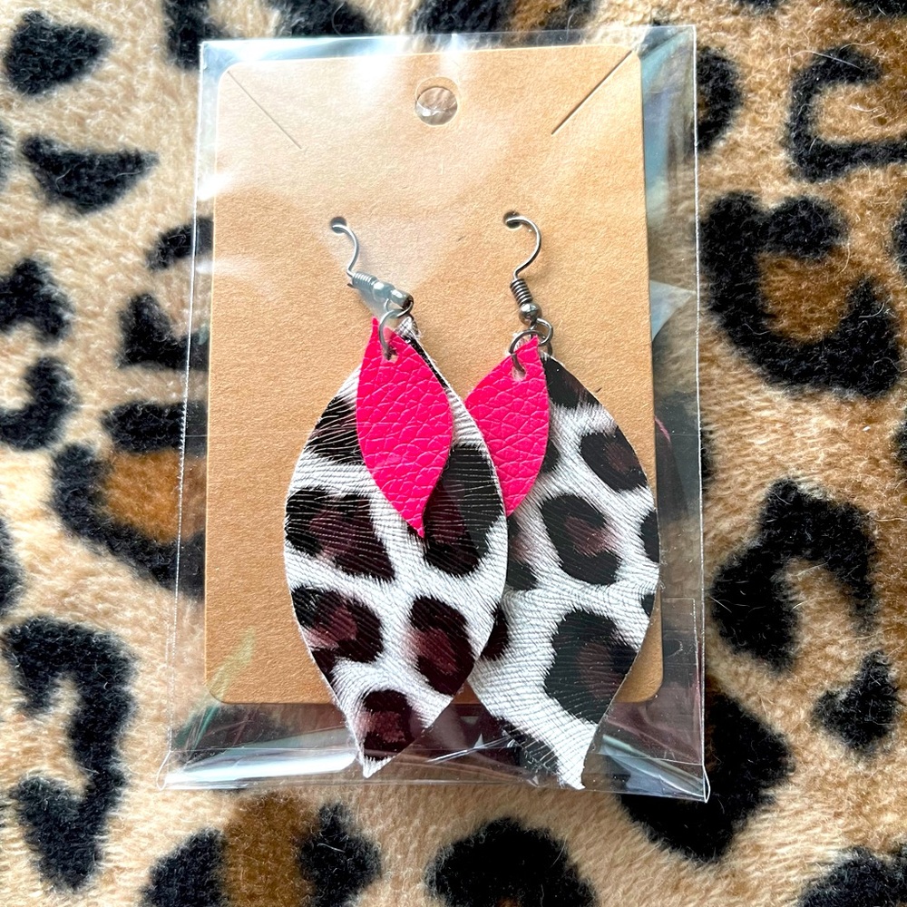 Animal Print Earrings